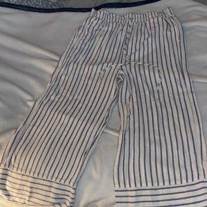 Striped Linen Pants